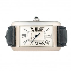 CARTIER TANK AMERICAINE WHITEGOLD LARGE SIZE 27X45MM 2012