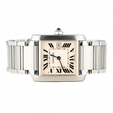 CARTIER TANK FRANÇAISE MEDIUM 25MM 2017