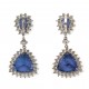 BRINCO DE TANZANITAS E DIAMANTES