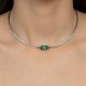CHOKER DE TURMALINA VERDE