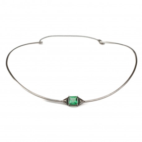 CHOKER DE TURMALINA VERDE