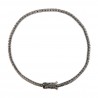 PULSEIRA RIVIERA DE DIAMANTES NEGROS