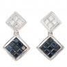 BRINCO DE DIAMANTES E SAFIRAS
