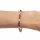 PULSEIRA RIVIERA COM RUBIS E DIAMANTES