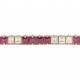 PULSEIRA RIVIERA COM RUBIS E DIAMANTES