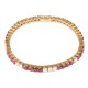 PULSEIRA RIVIERA COM RUBIS E DIAMANTES