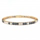 PULSEIRA RIVIERA COM SAFIRAS E DIAMANTES