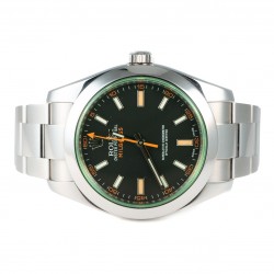 ROLEX MILGAUSS GREEN SAPPHIRE 40MM 2018