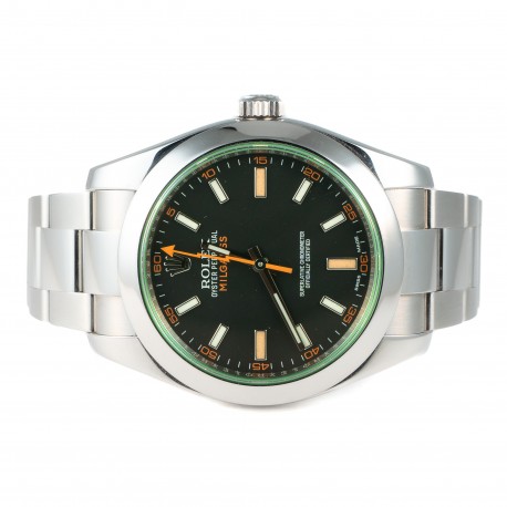 ROLEX MILGAUSS GREEN SAPPHIRE 40MM 2018