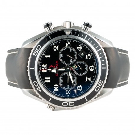 OMEGA SEAMASTER PLANET OCEAN CHRONOGRAPH OLYMPIC GAMES BEIJING 45.5MM 2008