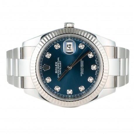 ROLEX DATEJUST II 41MM DIAMONDS DIAL 2019