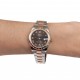 ROLEX DATEJUST OURO E AÇO 31MM CHOCOLATE COM DIAMANTES 2018