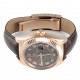 ROLEX SKY-DWELLER ROSE GOLD CHOCOLAT DIAL LEATHER 42MM 2015