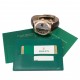 ROLEX SKY-DWELLER ROSE GOLD CHOCOLAT DIAL LEATHER 42MM 2015