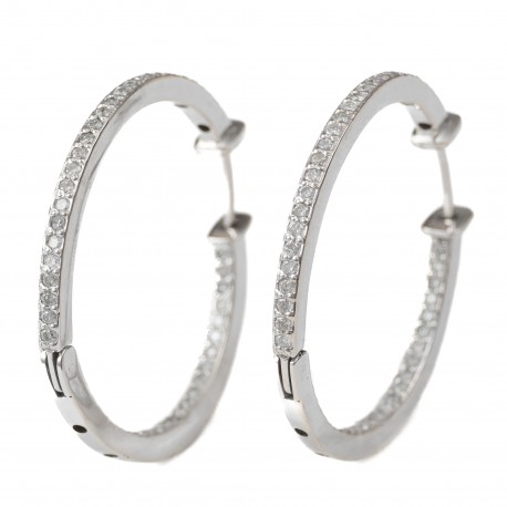 ARGOLA COM DIAMANTES