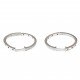 ARGOLA COM DIAMANTES
