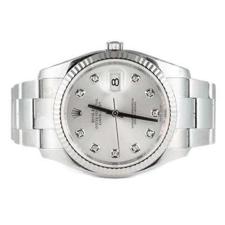 ROLEX DATEJUST 36MM OURO 18K COM DIAMANTES 2014