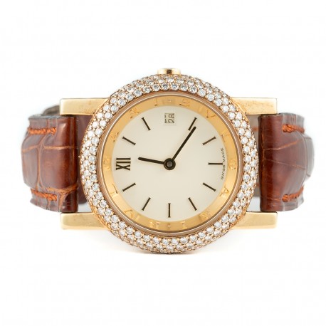 BVLGARI ANFITEATRO 26MM OURO 18K COM DIAMANTES 2005
