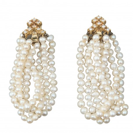 BRINCO DE PÉROLAS E DIAMANTES