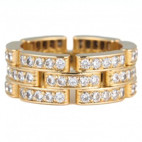 ANEL CARTIER COLEÇÃO MAILLON PANTHÈRE