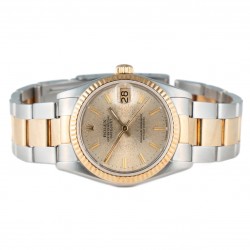 ROLEX DATEJUST OURO E AÇO 31MM FULL SET 1992