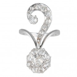 ANEL FLOR DE DIAMANTES