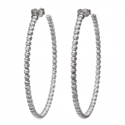 ARGOLA EM OURO BRANCO