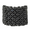 ANEL DE DIAMANTES NEGROS