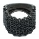 ANEL DE DIAMANTES NEGROS