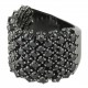 ANEL DE DIAMANTES NEGROS