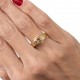 ANEL COM DIAMANTE