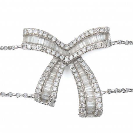 PULSEIRA LAÇO DE DIAMANTES