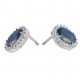 BRINCO DE SAFIRAS E DIAMANTES