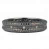 ANEL COM DIAMANTES NEGROS