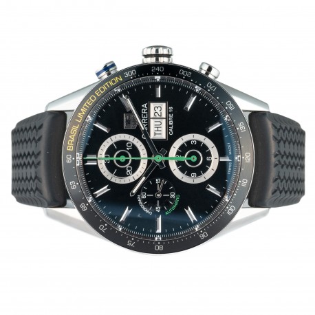 TAG HEUER CARRERA CALIBRE 16 LIMITED EDITION BRASIL 43MM 2014