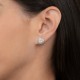 BRINCO FLOR DE DIAMANTES