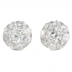 BRINCO FLOR DE DIAMANTES