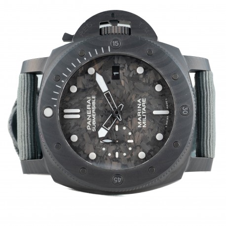 PANERAI SUBMERSIBLE MARINA MILITARY CARBOTECH 47MM 2025 (PAM02979)