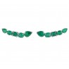 EARCUFF DE ESMERALDAS