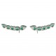 EARCUFF DE ESMERALDAS