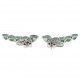 EARCUFF DE ESMERALDAS