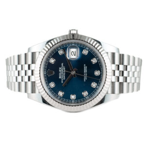 ROLEX DATEJUST II BLUE DIAL DIAMONDS 41MM 2024