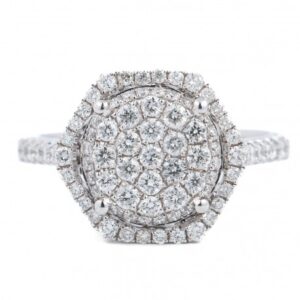 ANEL COM DIAMANTES