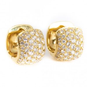 ARGOLA COM DIAMANTES
