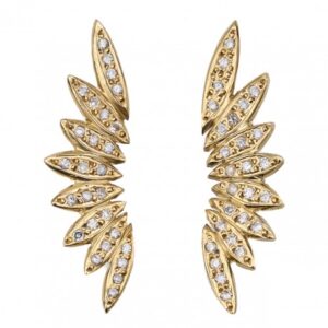 EAR CUFF DE DIAMANTES