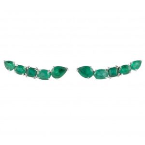 EARCUFF DE ESMERALDAS